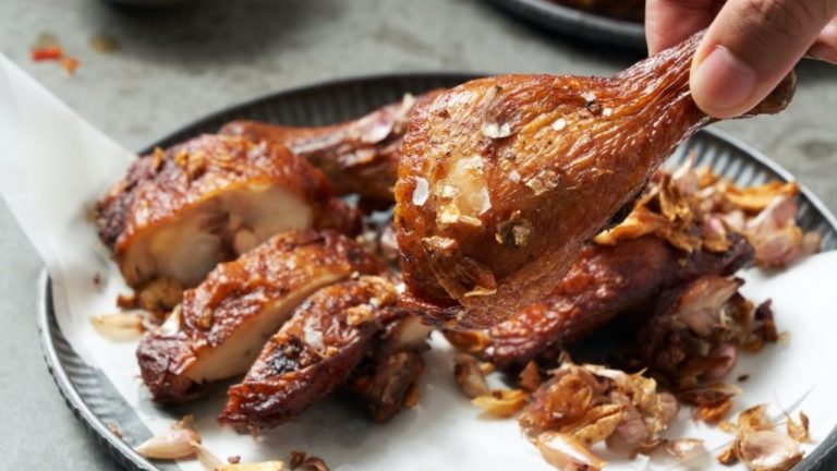 garlic fried chicken